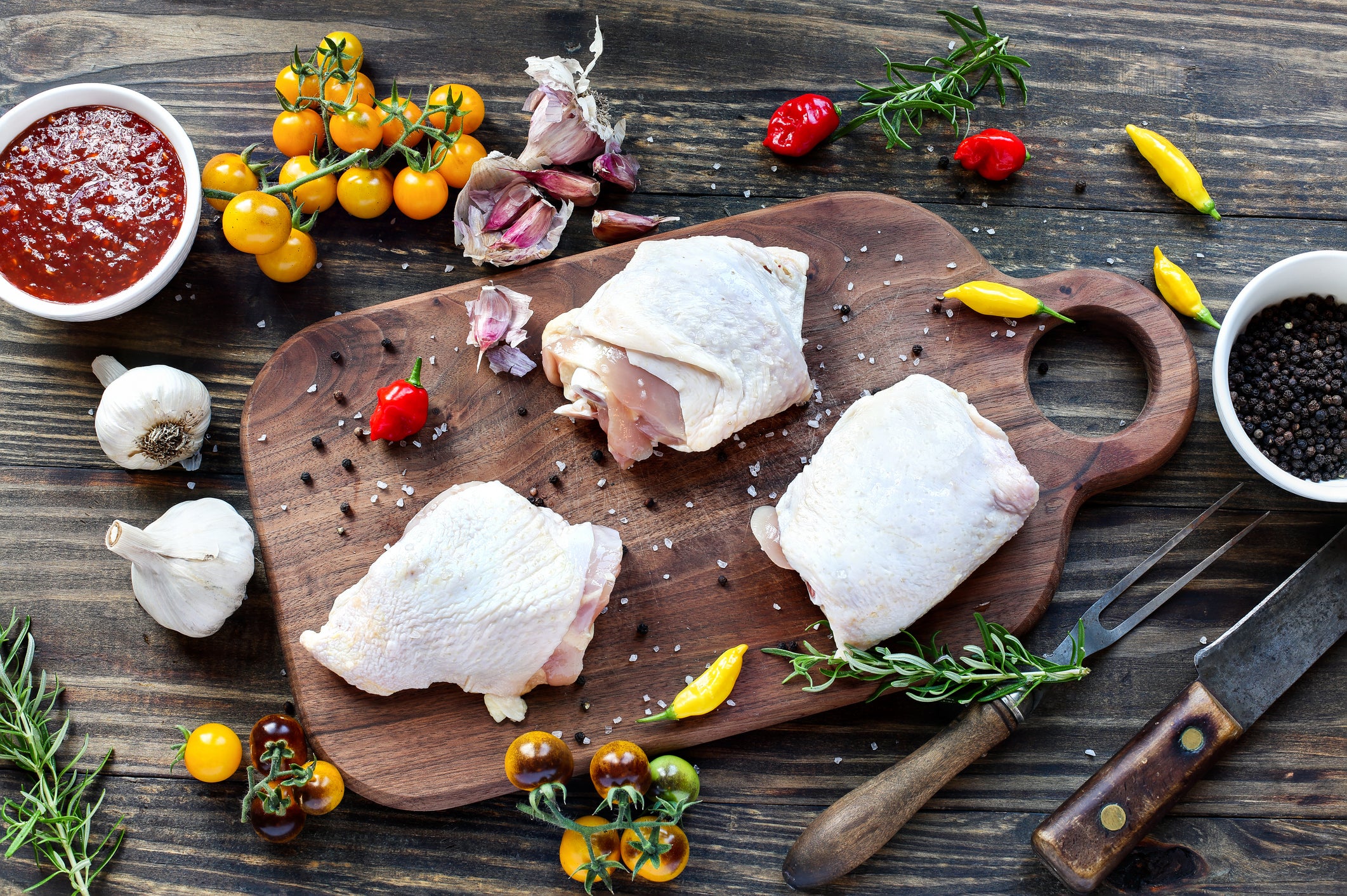 Halal Chicken Thigh Meat